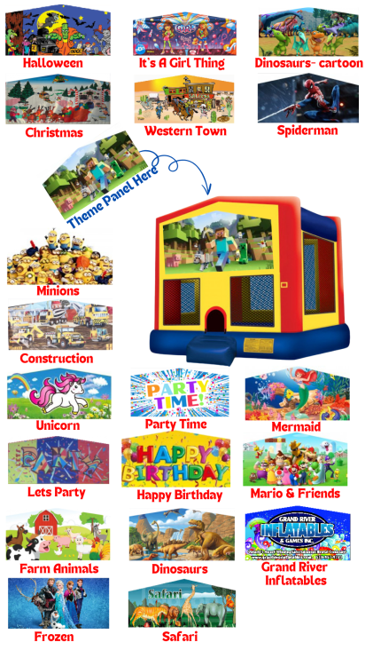 Themed Bouncer (Happy 1) Themed Bouncer (Happy 1)